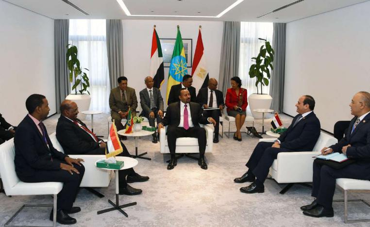 لقاء السيسي وأبي أحمد