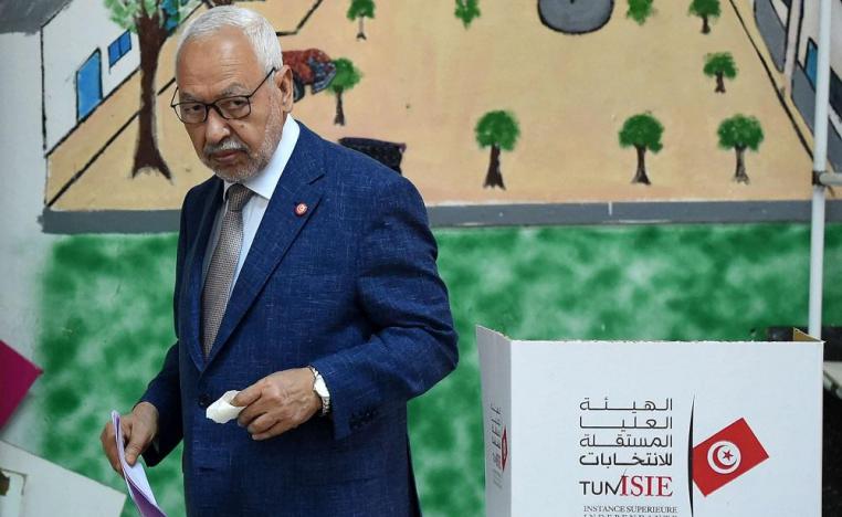 رئيس حركة النهضة راشد الغنوشي