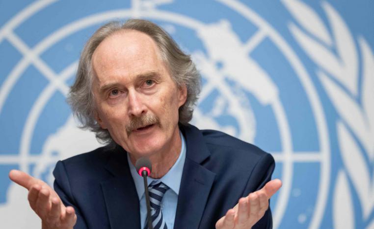 المبعوث الأممي إلى سوريا غير بيدرسون