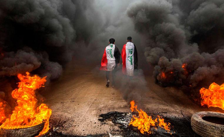"We students are here to help the other protesters, and we won't retreat a single step," said a teenager 