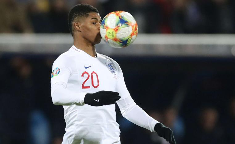 مهاجم مانشستر يونايتد ماركوس راشفورد 