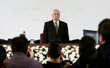 الرئيس الجزائري المؤقت عبدالقادر بن صالح