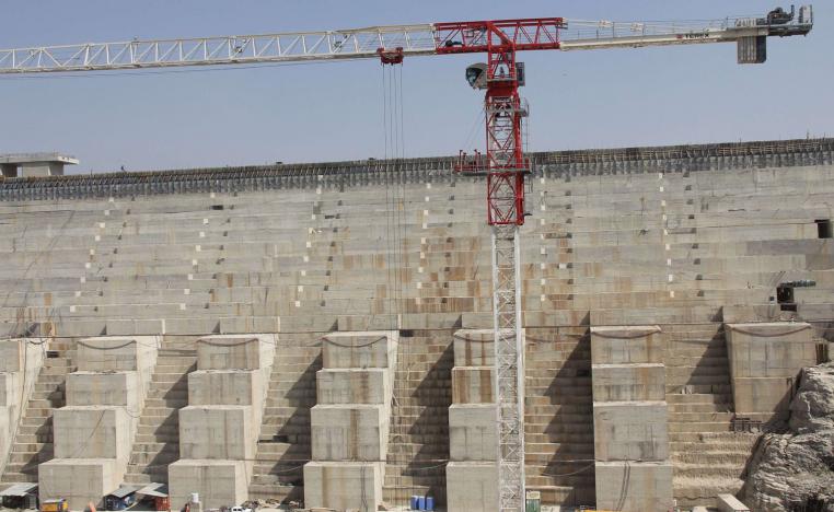 عملية بناء سد النهضة في إثيوبيا
