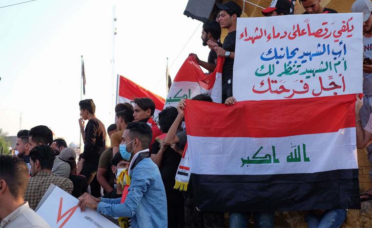 Protesters have directed their rage at Iran and the powerful Iraqi Shiite militias tied to it