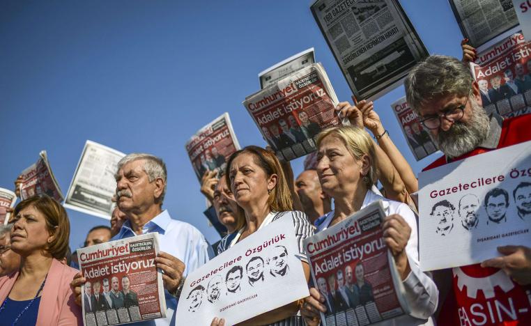 انتهاك حرية التعبير في تركيا