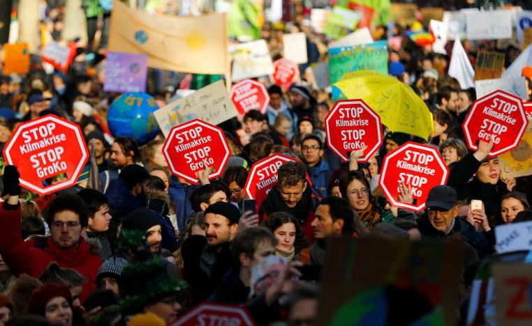 احتجاجات التغير لمناخي