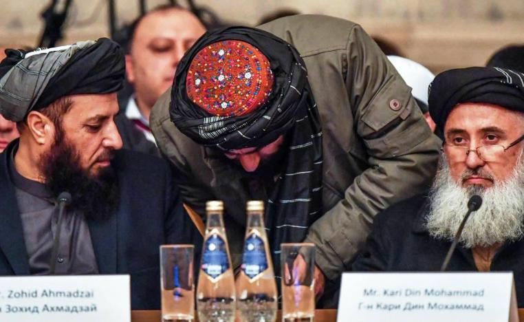 الوفد المفاوض من طالبان