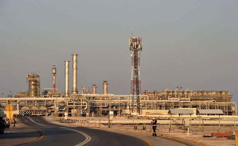 General view of Saudi Aramco's Abqaiq oil processing plant 