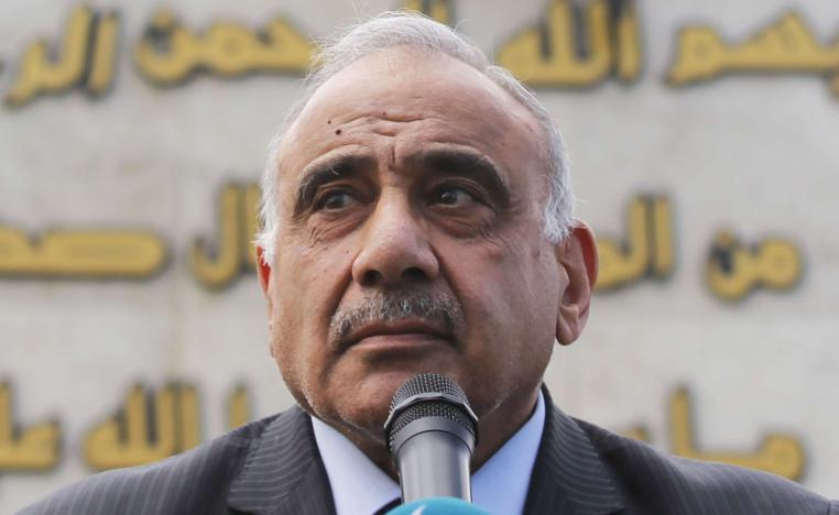رئيس الوزراء العراقي المستقيل عادل عبدالمهدي