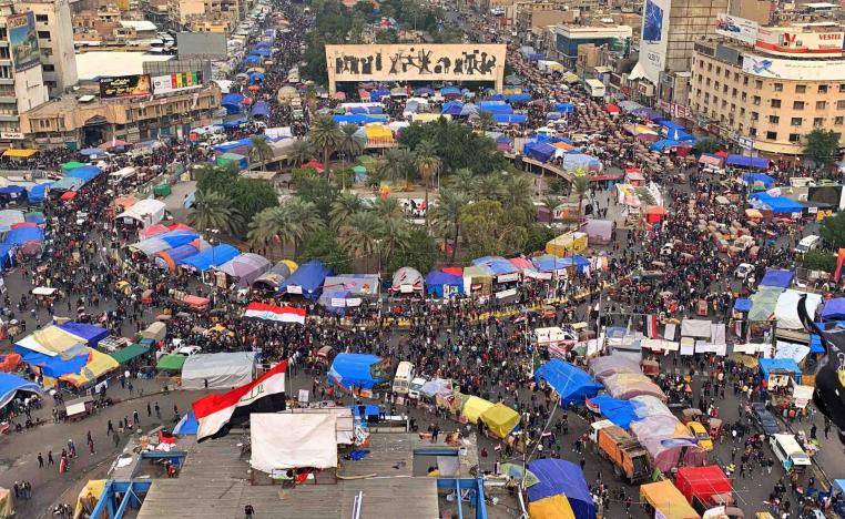 The role of the Hashed al-Shaabi, a network of armed groups integrated into the state, has come under increased scrutiny.