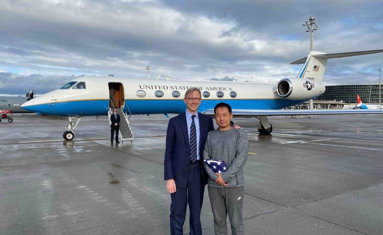 Wang, doctoral candidate at Princeton, was conducting research in Iran when he was imprisoned in August 2016