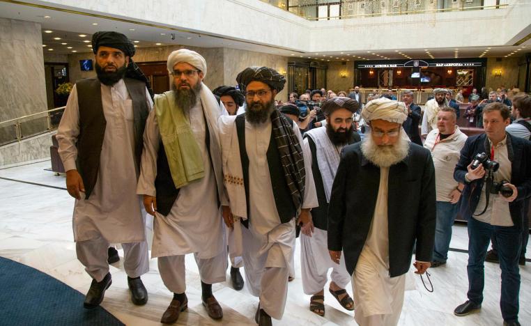 الوفد المفاوض لطالبان