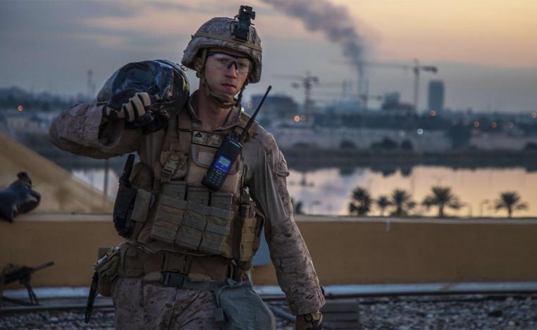 US soldier in Baghdad
