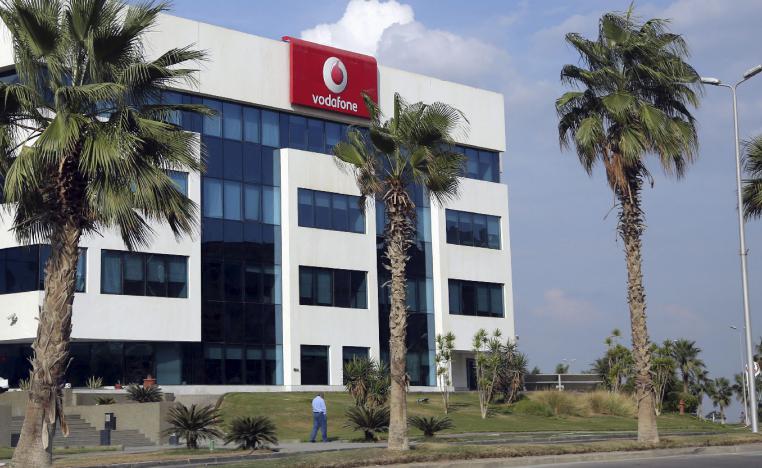 The building of Vodafone Egypt Telecommunications Co is seen at the Smart Village in the outskirts of Cairo