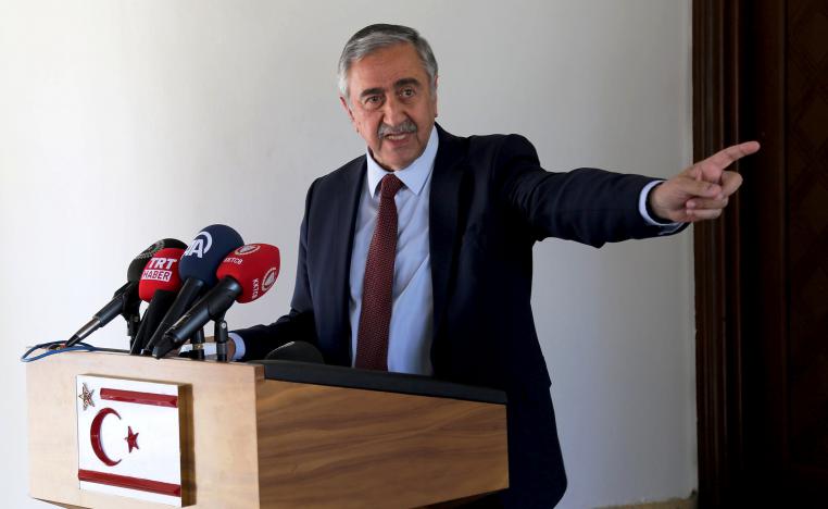 رئيس جممهورية قبرص التركية مصطفى أكينجي