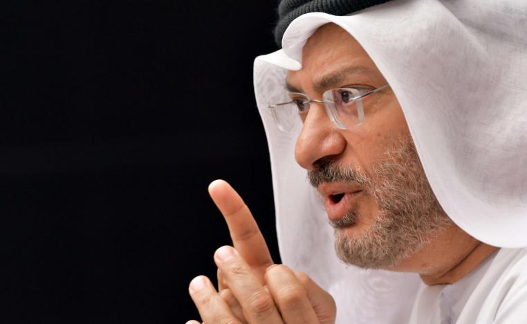 وزير الدولة الاماراتي للشؤون الخارجية انور قرقاش