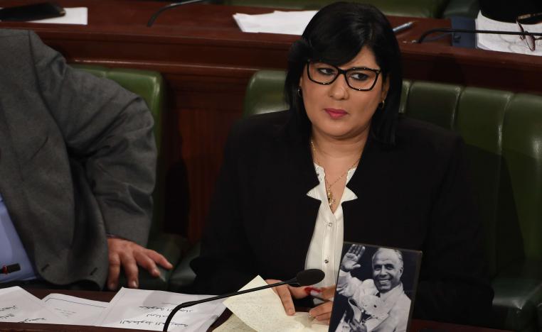 Leader of Tunisia's Free Destourian Party, Abeer Moussa