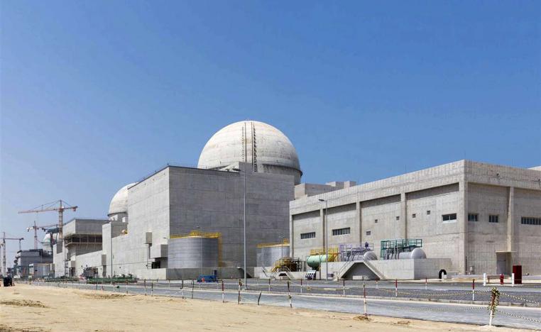The Barakah plant is situated on the Emirates coast, separated from Iran by the troubled Gulf waters