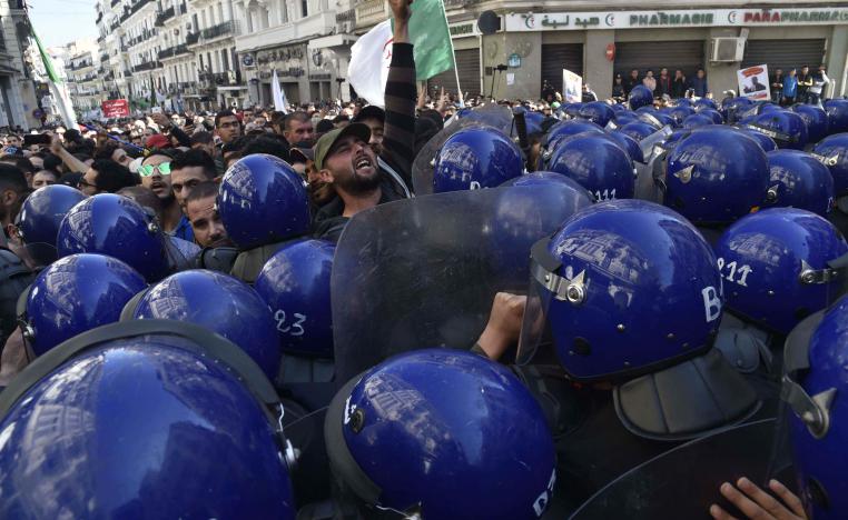 Mass protests first erupted on February 22 last year