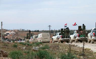 Backed by heavy Russian air strikes and aided by pro-Iranian militias, government forces have intensified since the start of the year 