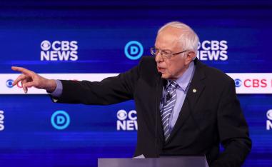 Democratic presidential candidate Sen. Bernie Sanders