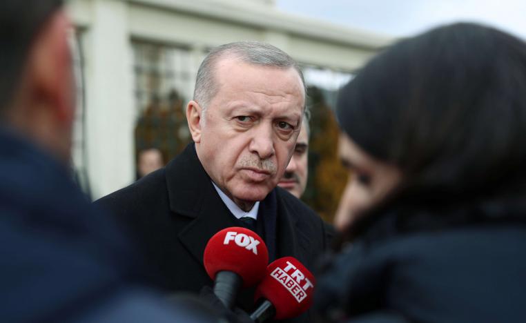 الرئيس التركي رجب طيب أردوغان