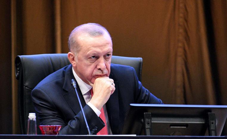 الرئيس التركي رجب طيب اردوغان