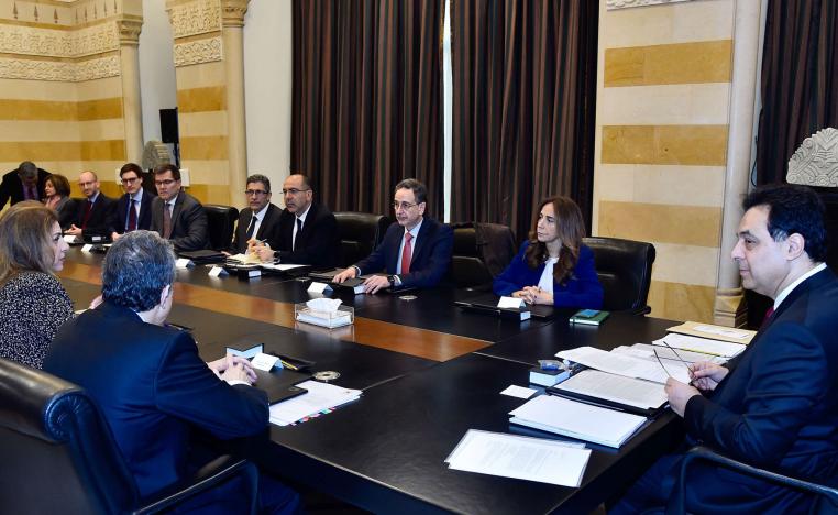 وفد صندوق النقد الدولي في لبنان