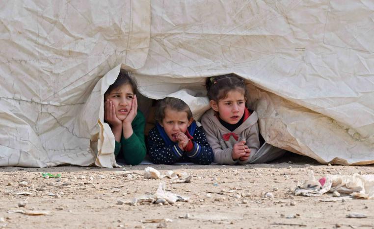 Millions of children are cornered in an ever shrinking enclave as aid groups warn of an unprecedented humanitarian emergency.