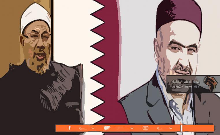 الصلابي يحظى برعاية خاصة من القرضاوي
