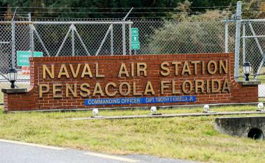 A general view of the atmosphere at the Pensacola Naval Air Station