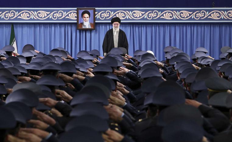 المرشد الايراني الاعلي اية الله علي خامنئي