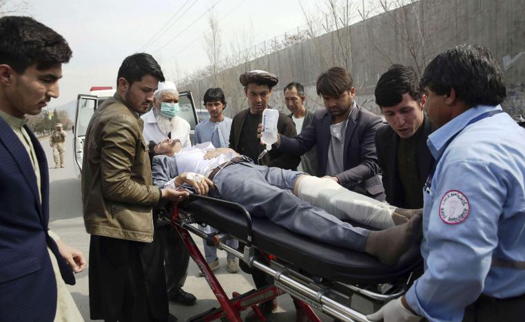 عشرات الجرحى في الهجوم العنيف بالعاصمة كابول
