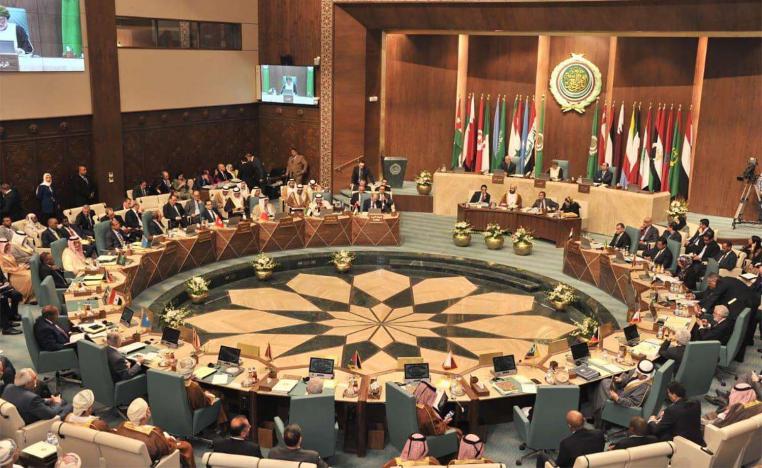 Arab Foreign Ministers attend their annual meeting at the Arab League headquarters in Cairo