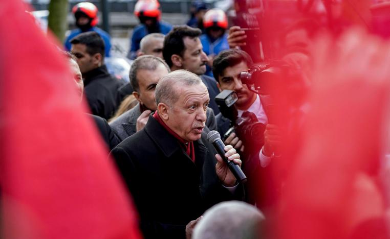 الرئيس التركي رجب طيب اردوغان