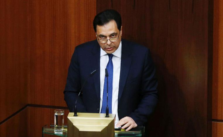Lebanese Prime Minister Hassan Diab