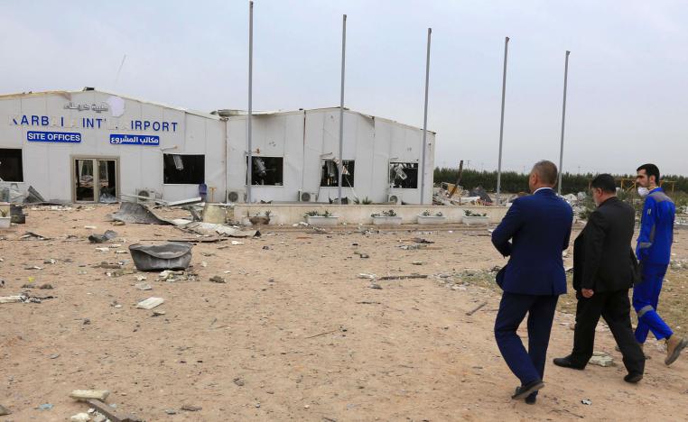 العتبة الحسينية: الضربات الاميركية اصابت مطار كربلاء الدولي