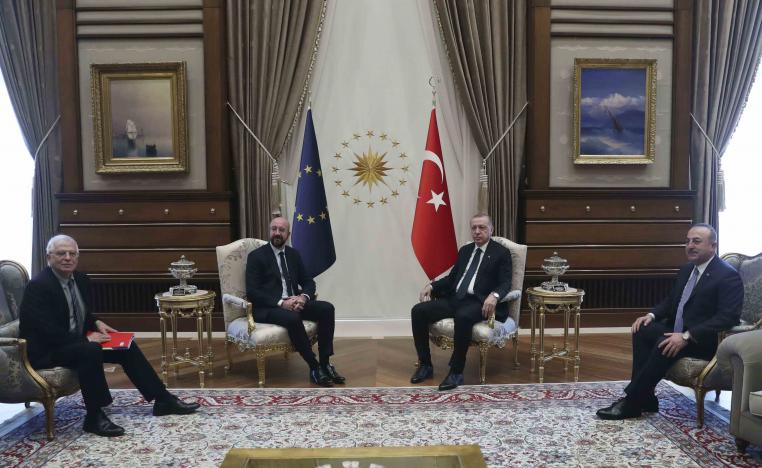 EU has slammed Turkey for what it says is "blackmail" over the migrants issue