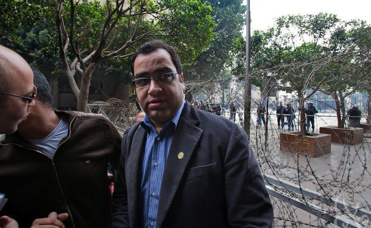Elelaimy was one of the leading Egyptian activists during the 2011 popular revolts