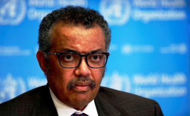 المدير العام لمنظمة الصحة العالمية تيدروس أدهانوم جيبريسوس
