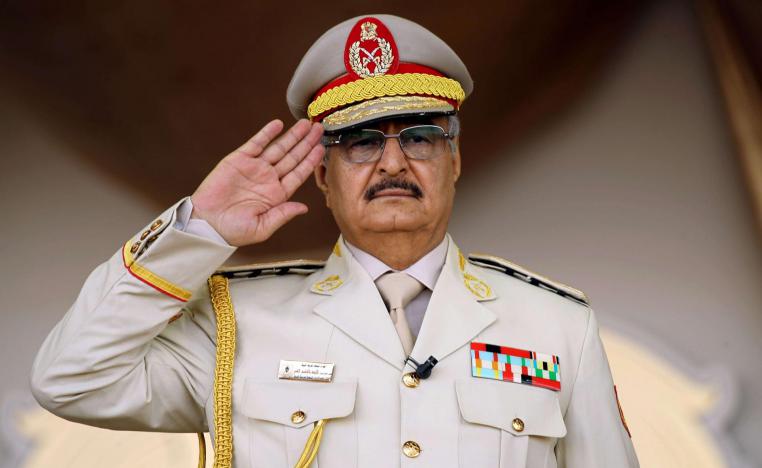 قائد الجيش الوطني الليبي المشير خليفة حفتر 