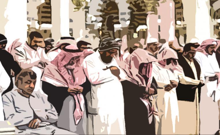 طرح هذا الوباء موضوع طريقة الجلوس والصلاة في المساجد