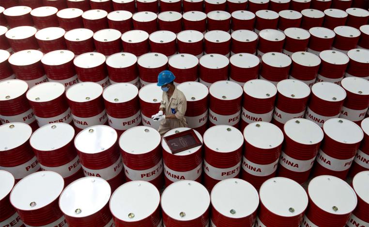 Oil barrels