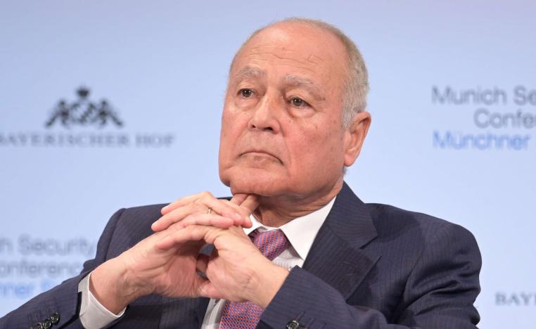 Arab league chief accused Israel of "exploiting the world's preoccupation with the novel coronavirus"