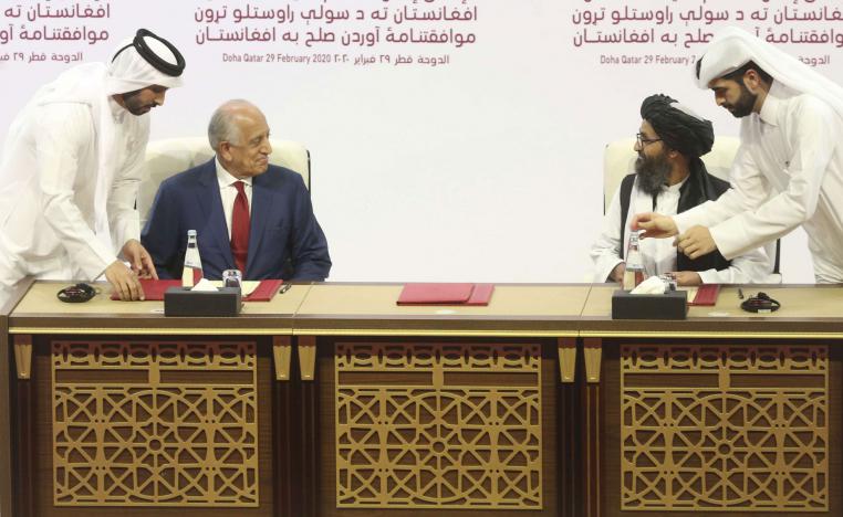 المفاوضات بين طالبان وواشنطن