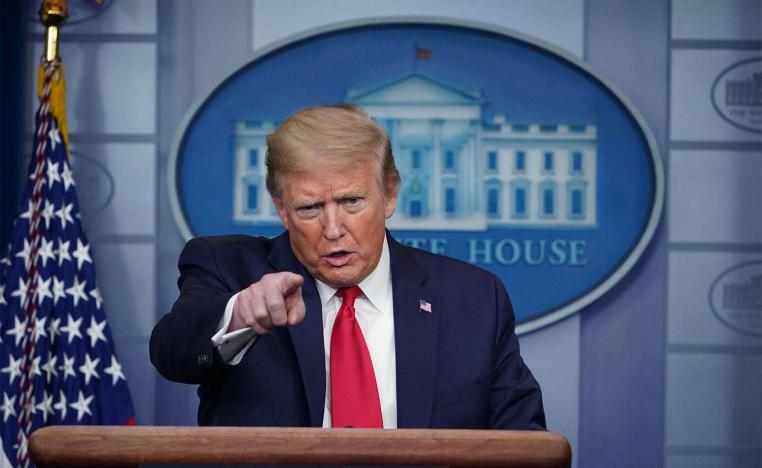 US President Donald Trump