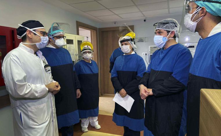 The risk is real for health workers on the frontline