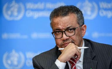 مدير عام منظمة الصحة العالمية تيدروس أدهانوم جيبريسوس