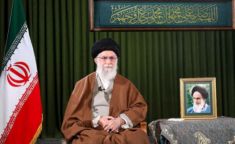 المرشد الاعلى الايراني علي خامنئي