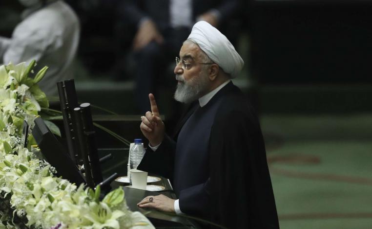 الرئيس الايراني حسن روحاني